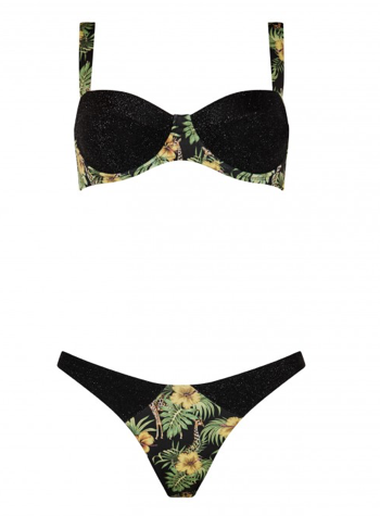 Matinèe - Bikini by Chiara Biasi- Laura Giraffe nero