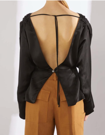 Erika Cavallini -Blusa - Blusa in Satin