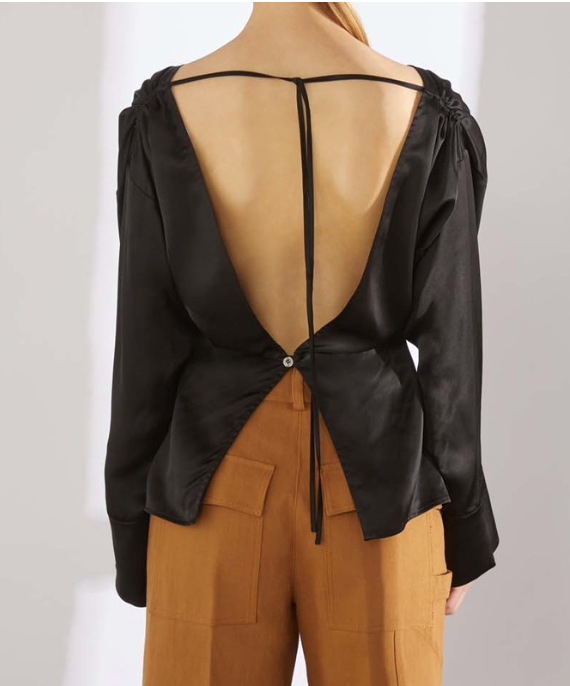 Erika Cavallini -Blusa - Blusa in Satin